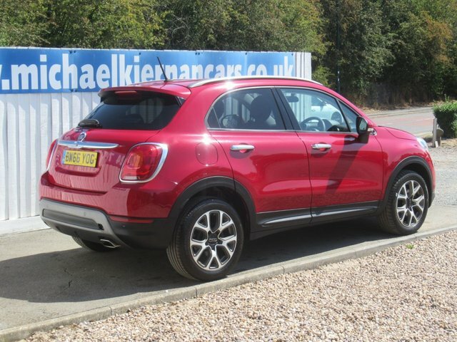 Fiat 500X 1.6 Multijetii Cross Suv Euro 6 Red #3