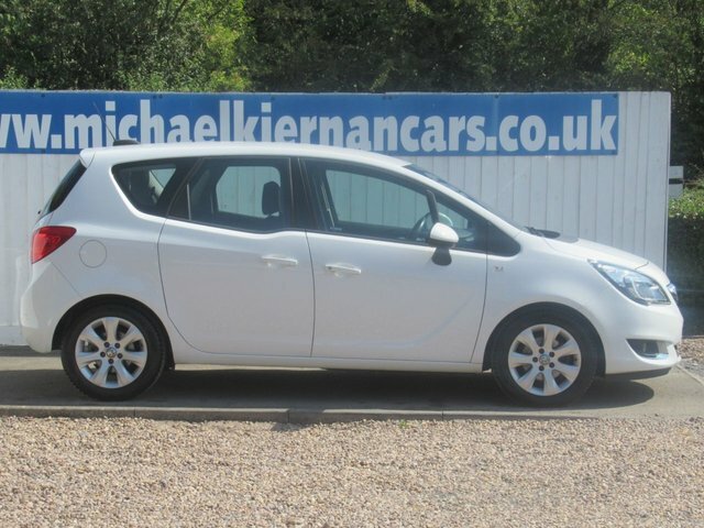 Vauxhall Meriva 1.4I Life Mpv Euro 6 100 Ps MJ67XLD White #2