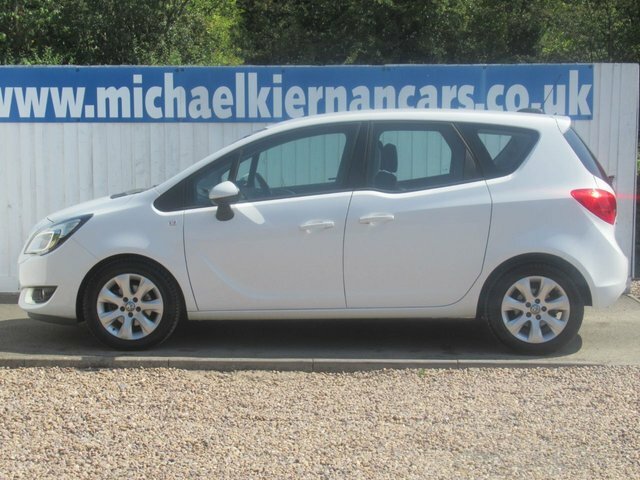 Vauxhall Meriva 1.4I Life Mpv Euro 6 100 Ps MJ67XLD White #6