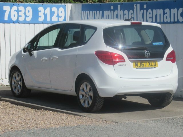 Vauxhall Meriva 1.4I Life Mpv Euro 6 100 Ps MJ67XLD White #5