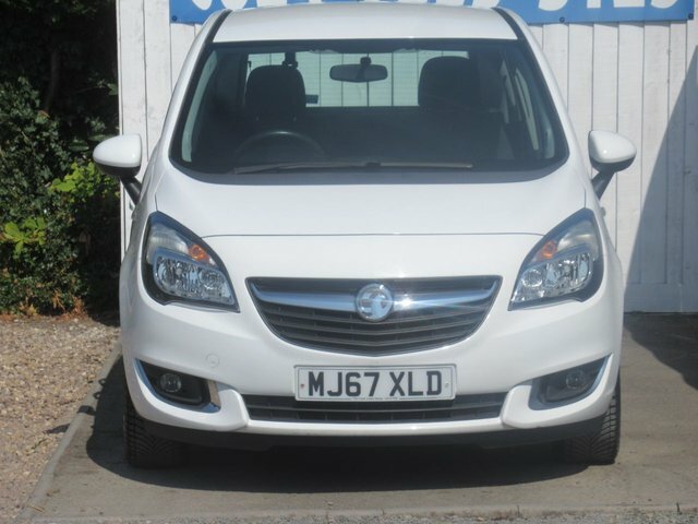 Vauxhall Meriva 1.4I Life Mpv Euro 6 100 Ps White