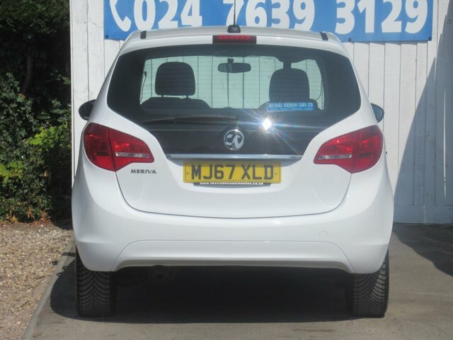 Vauxhall Meriva 1.4I Life Mpv Euro 6 100 Ps MJ67XLD White #4