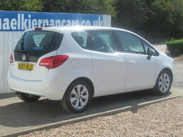 Vauxhall Meriva 1.4I Life Mpv Euro 6 100 Ps MJ67XLD White #3