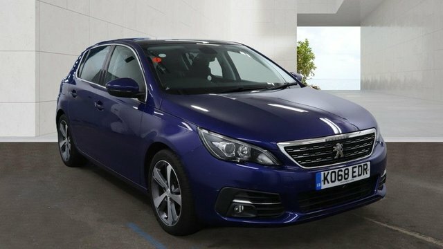 Peugeot 308 1.5 Bluehdi Allure Hatchback Eur Blue