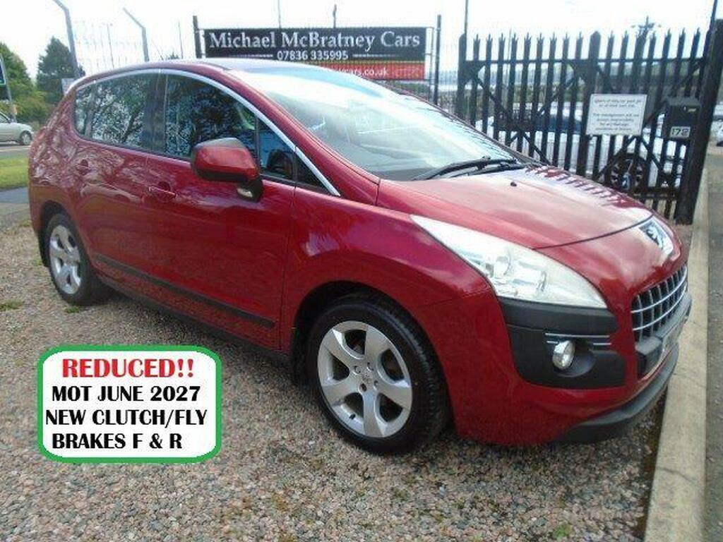 Peugeot 3008 1.6 Hdi Sport Euro 5 Red