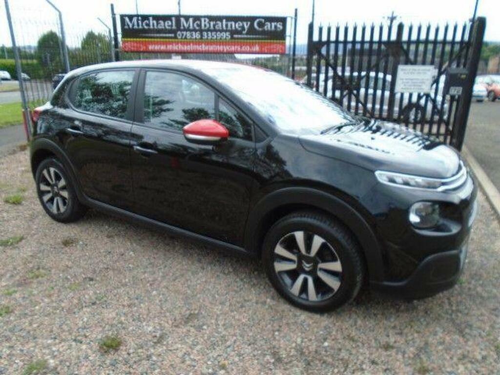 Citroen C3 1.2 Puretech Feel Euro 6 S S Black