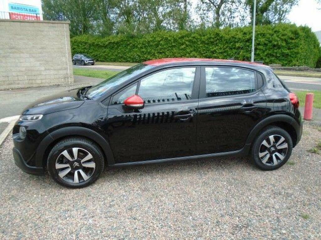 Citroen C3 1.2 Puretech Feel Euro 6 S S NU69JXC Black #5