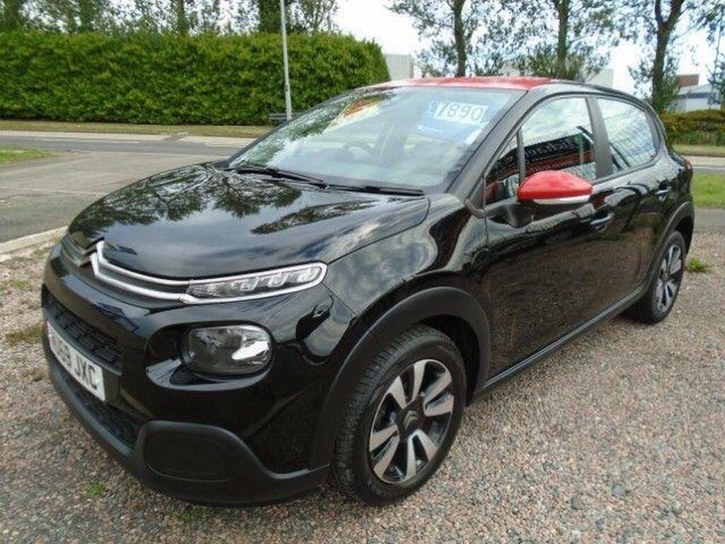 Citroen C3 1.2 Puretech Feel Euro 6 S S NU69JXC Black #3