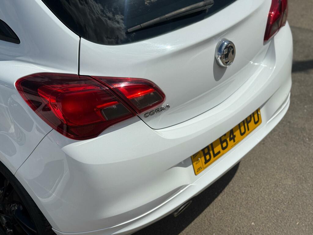 Vauxhall Corsa 1.4I Ecotec Limited Edition Euro 6 BL64OPU White #2