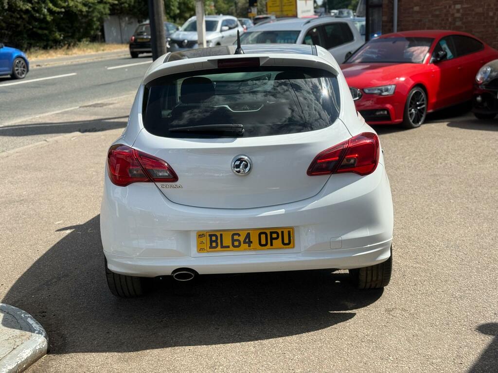 Vauxhall Corsa 1.4I Ecotec Limited Edition Euro 6 BL64OPU White #6