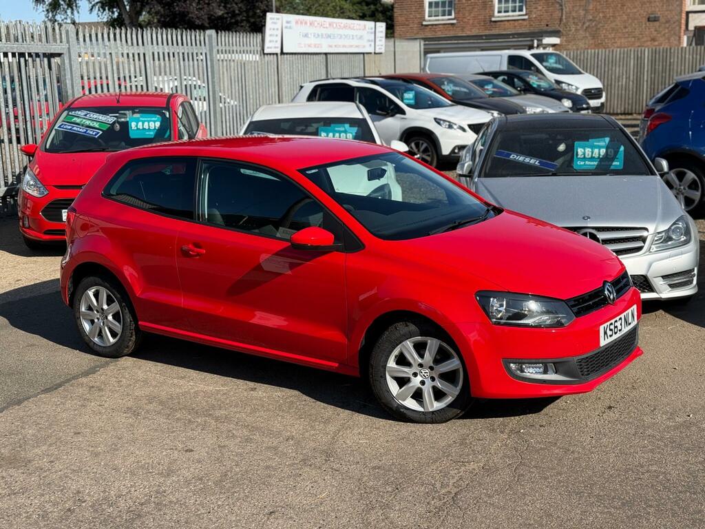 Volkswagen Polo 1.2 Match Edition Euro 5 Red