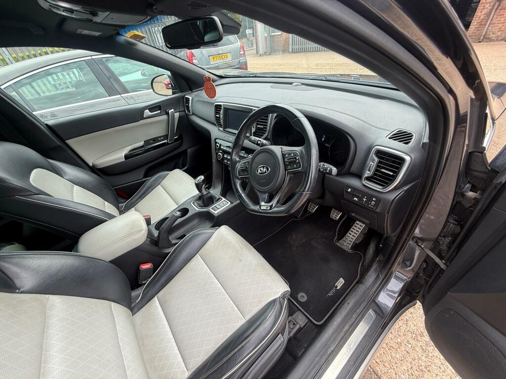 Kia Sportage 2.0 Crdi Gt-line Awd Euro 6 Silver #2