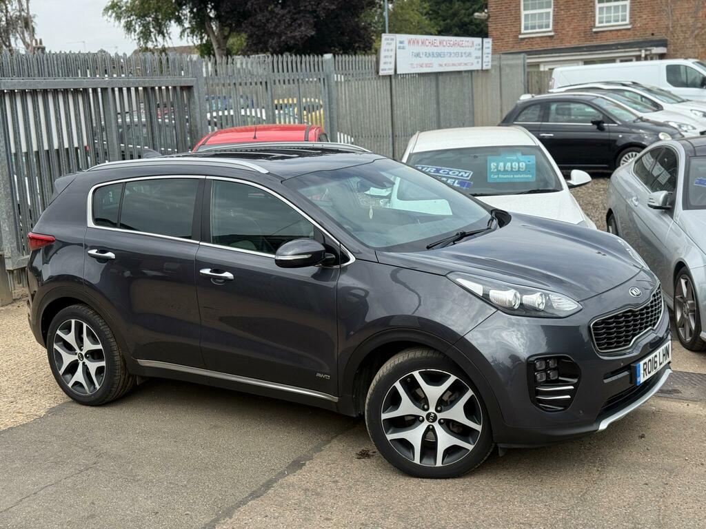 Kia Sportage 2.0 Crdi Gt-line Awd Euro 6 Silver