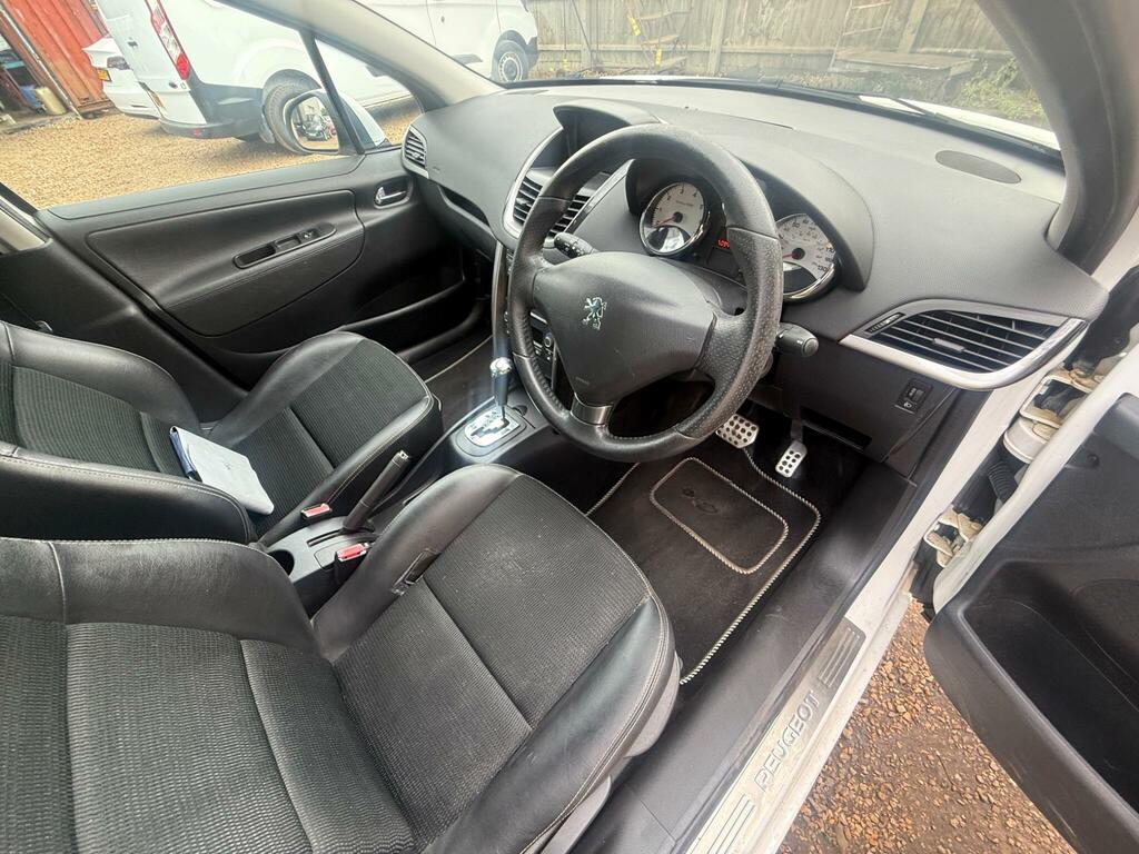 Peugeot 207 SW 1.6 Vti Allure Tiptronic Euro 5 White #2