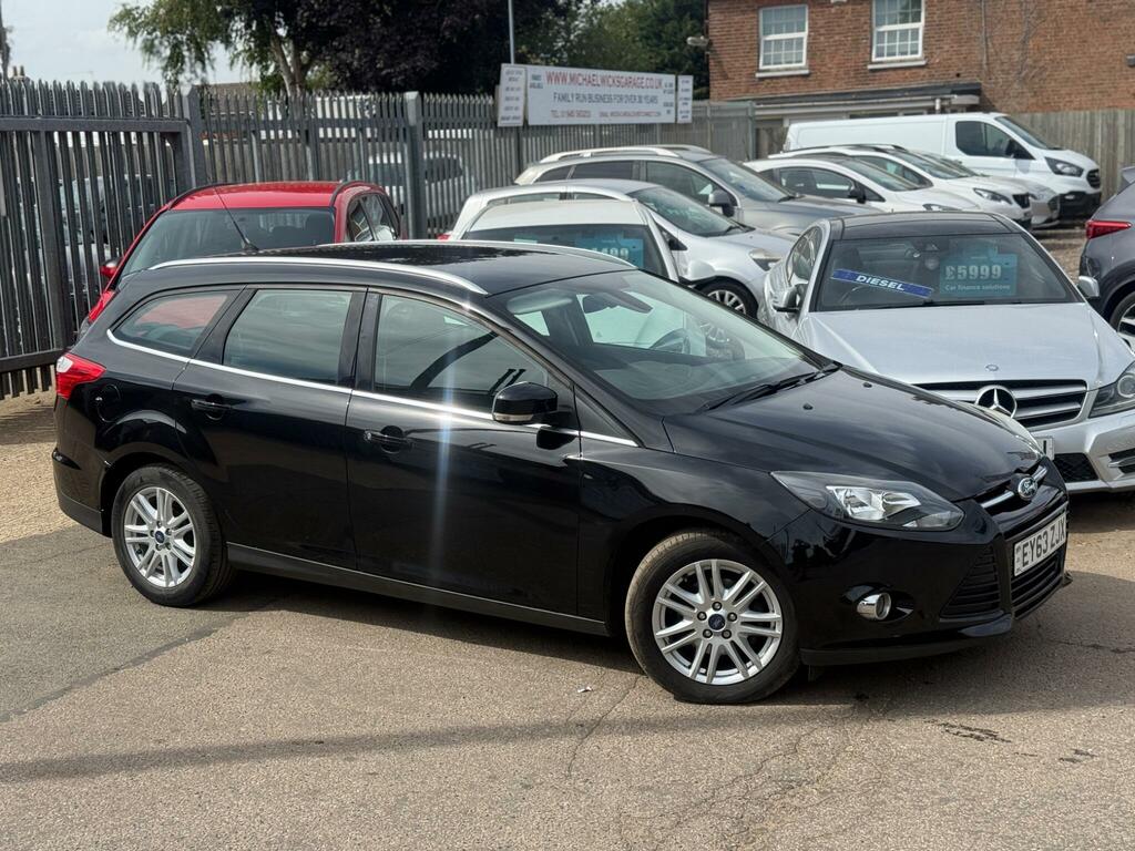 Ford Focus 1.6 Zetec Tdci Frozen White 113 Bhp White #1