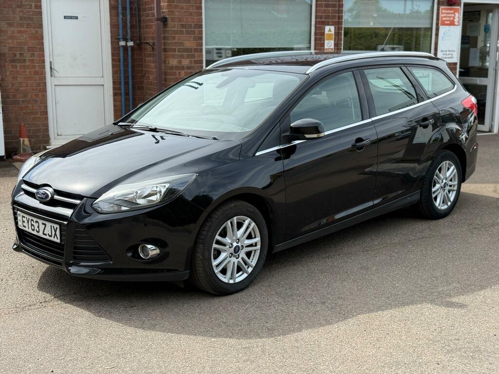 Ford Focus 1.6 Zetec Tdci Frozen White 113 Bhp White #9