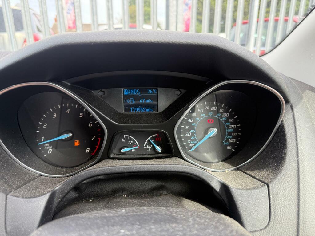 Ford Focus 1.6 Zetec Tdci Frozen White 113 Bhp White #6
