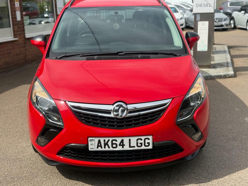 Vauxhall Zafira Tourer 1.4I Turbo Exclusiv Euro 6 Red #4