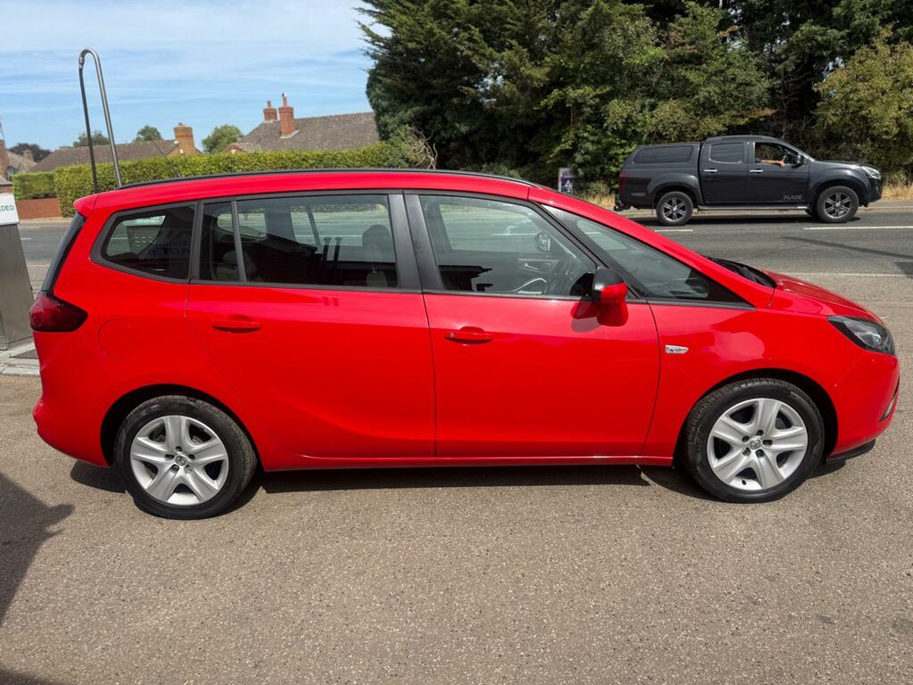 Vauxhall Zafira Tourer 1.4I Turbo Exclusiv Euro 6 Red #5