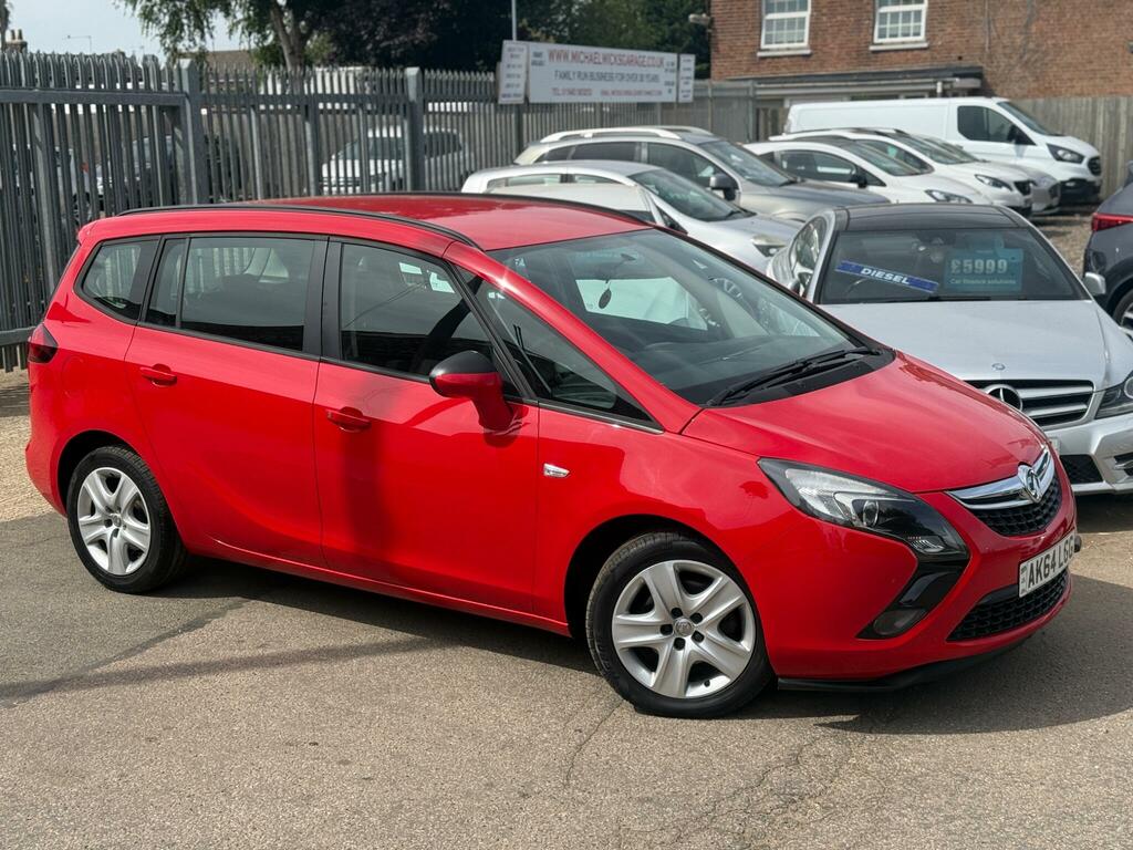 Vauxhall Zafira Tourer 1.4I Turbo Exclusiv Euro 6 Red