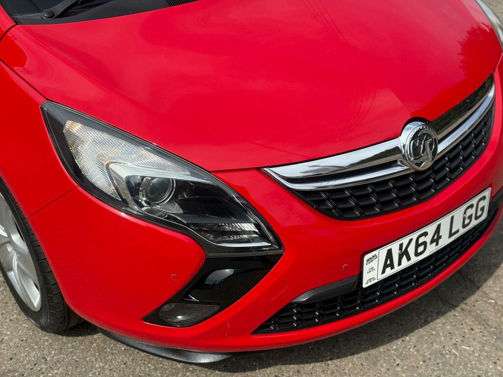 Vauxhall Zafira Tourer 1.4I Turbo Exclusiv Euro 6 Red #3