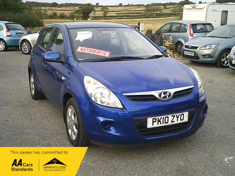 Hyundai I20 Comfort Automatic Blue #2