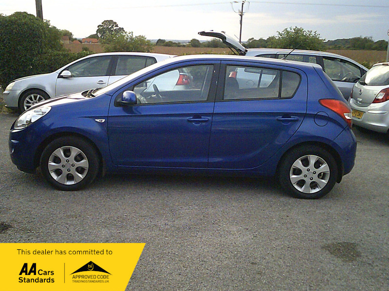 Hyundai I20 1.2 Edition Euro 4 Blue #7