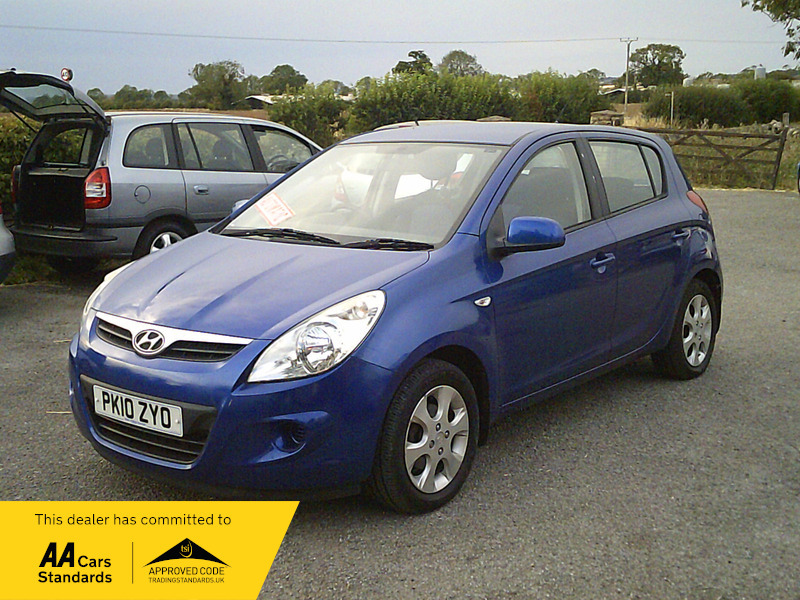 Hyundai I20 Comfort Automatic Blue #5