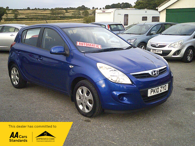 Hyundai I20 Comfort Automatic Blue