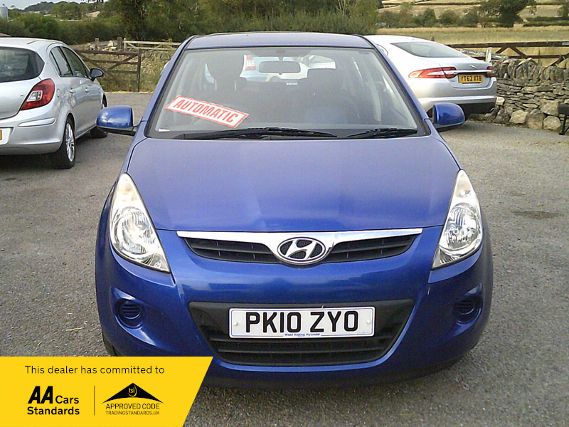 Hyundai I20 Comfort Automatic Blue #3