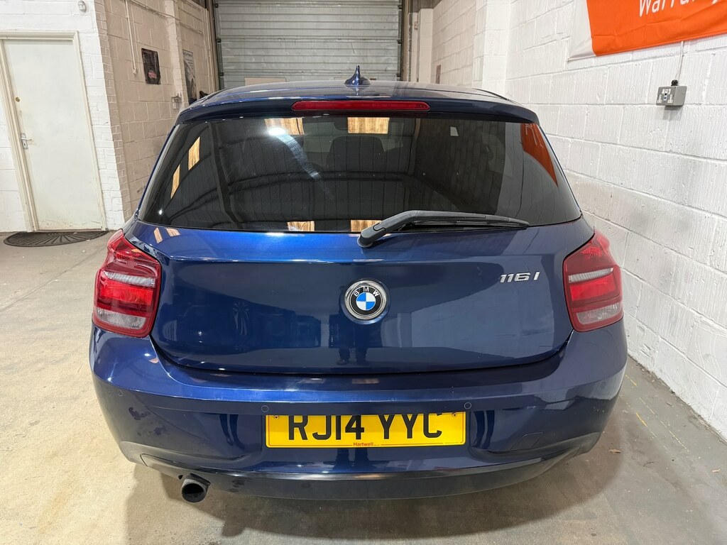 BMW 1 Series 116I Sport Blue #4
