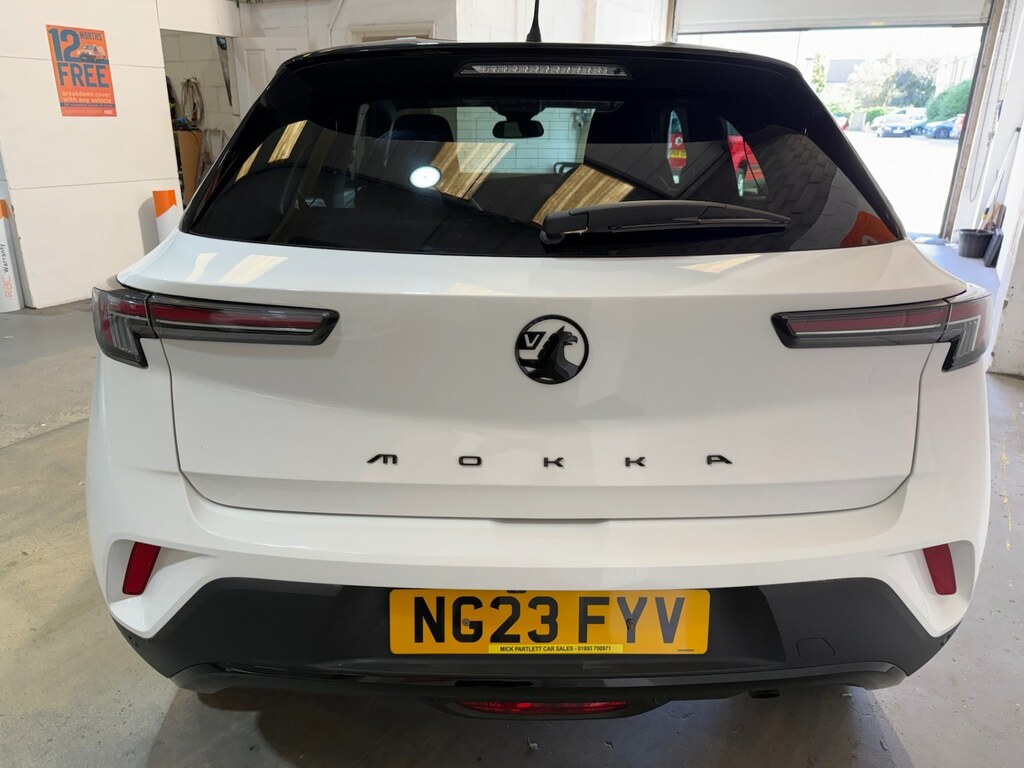 Vauxhall Mokka 1.2 Turbo 100 Gs White #4
