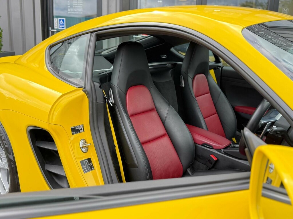 Porsche 718 Cayman 2.0T Pdk Euro 6 Ss Yellow #4