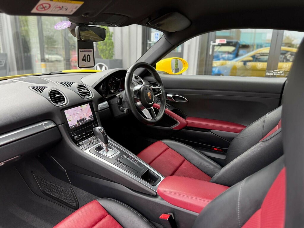 Porsche 718 Cayman 2.0T Pdk Euro 6 Ss Yellow #2