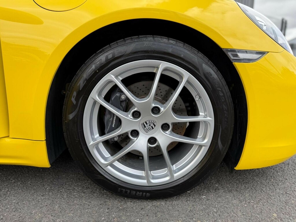 Porsche 718 Cayman Cayman T Pdk 2-Door Yellow #35