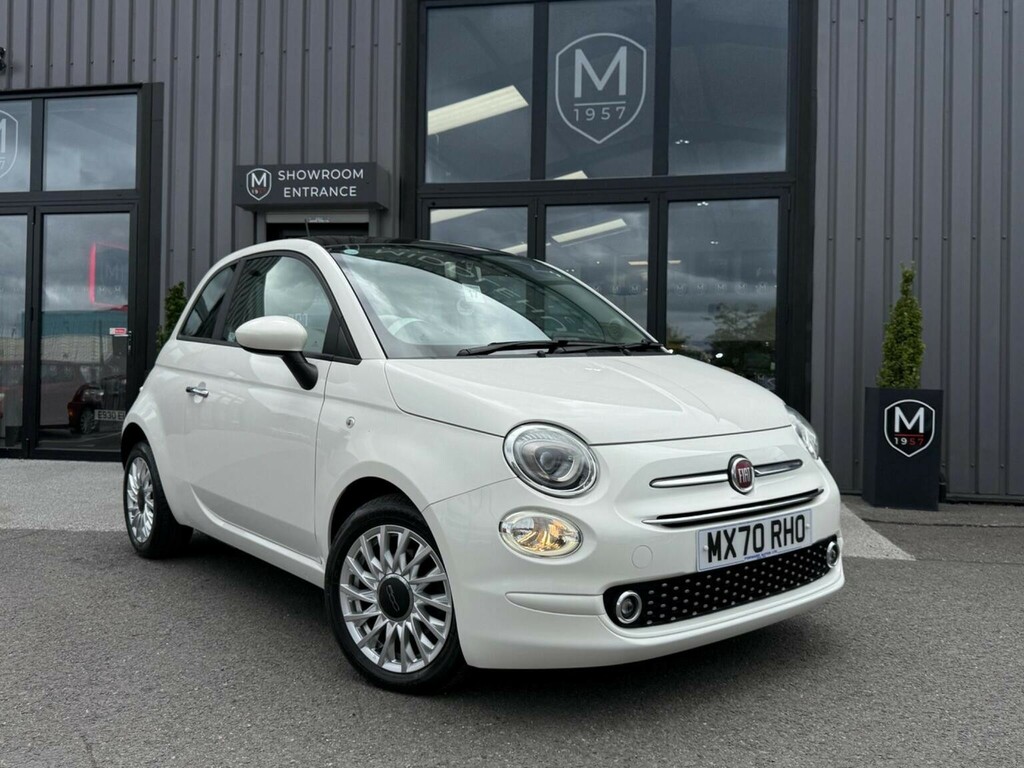Fiat 500 1.2 Lounge Dualogic Euro 6 Ss White #5