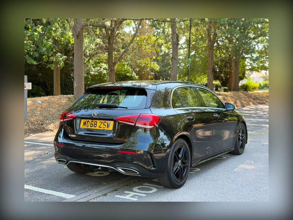Mercedes-Benz A Class 1.3 A180 Amg Line Executive Euro 6 Ss Black #3