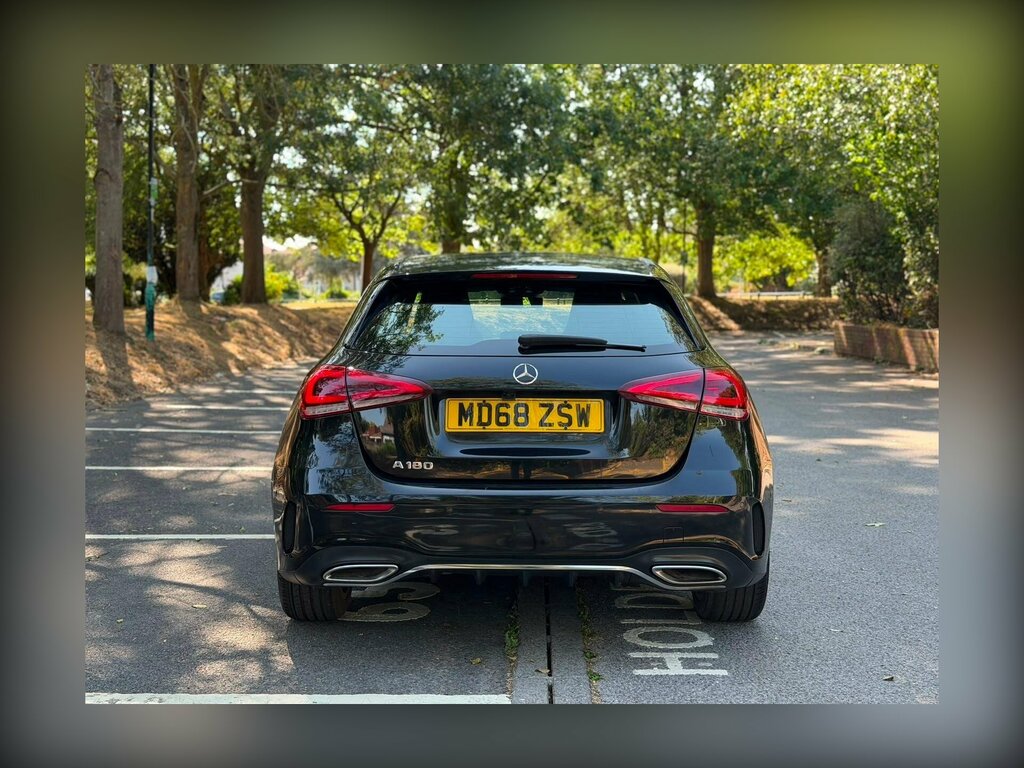 Mercedes-Benz A Class 1.3 A180 Amg Line Executive Euro 6 Ss Black #4