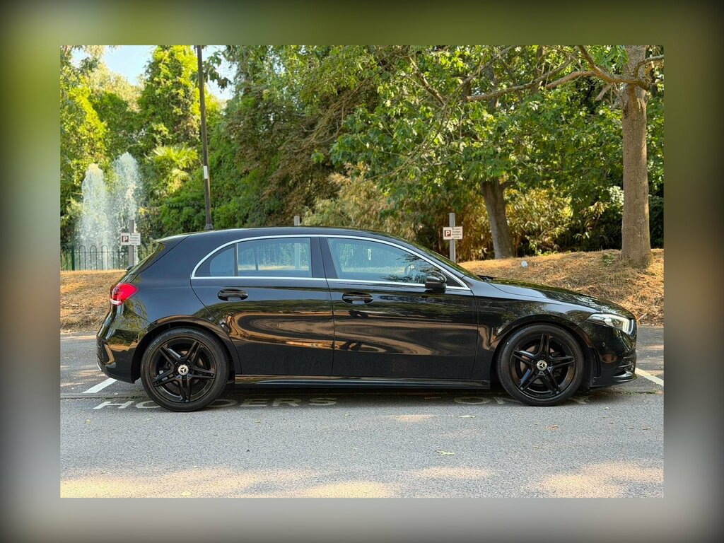 Mercedes-Benz A Class 1.3 A180 Amg Line Executive Euro 6 Ss Black #2