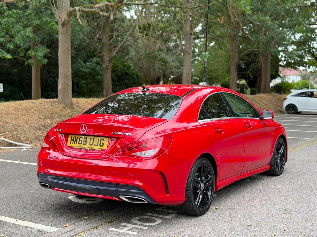 Mercedes-Benz CLA Class 1.6 Cla180 Amg Line Edition Coupe Euro 6 Ss Red #3