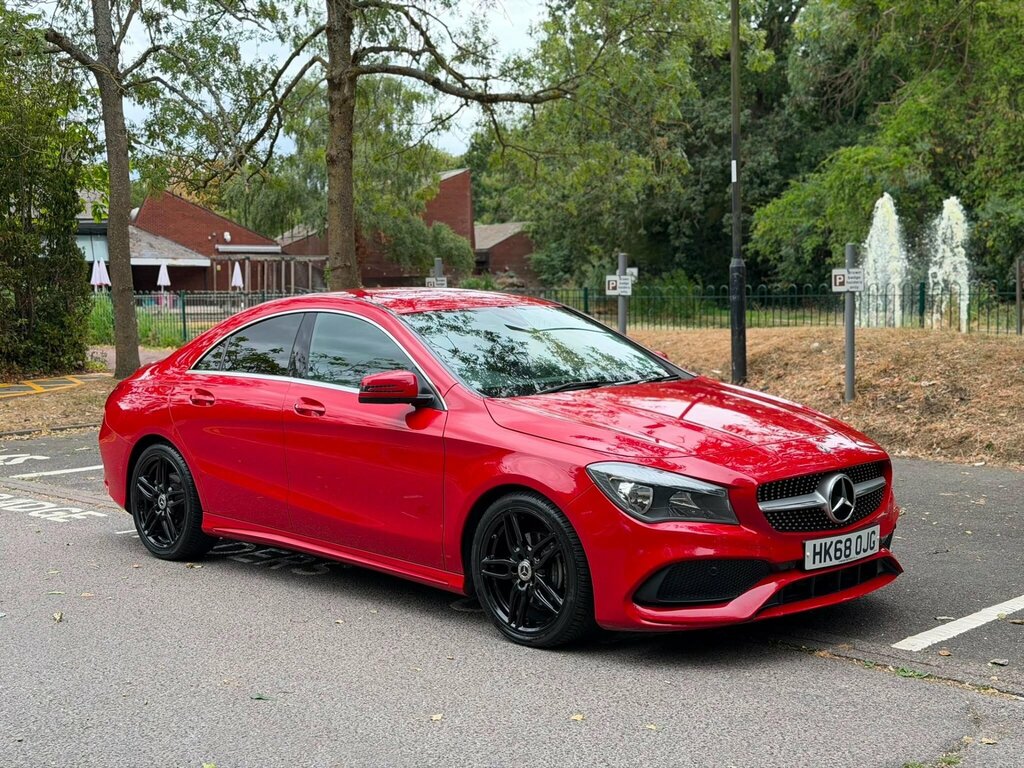 Mercedes-Benz CLA Class 1.6 Cla180 Amg Line Edition Coupe Euro 6 Ss Red