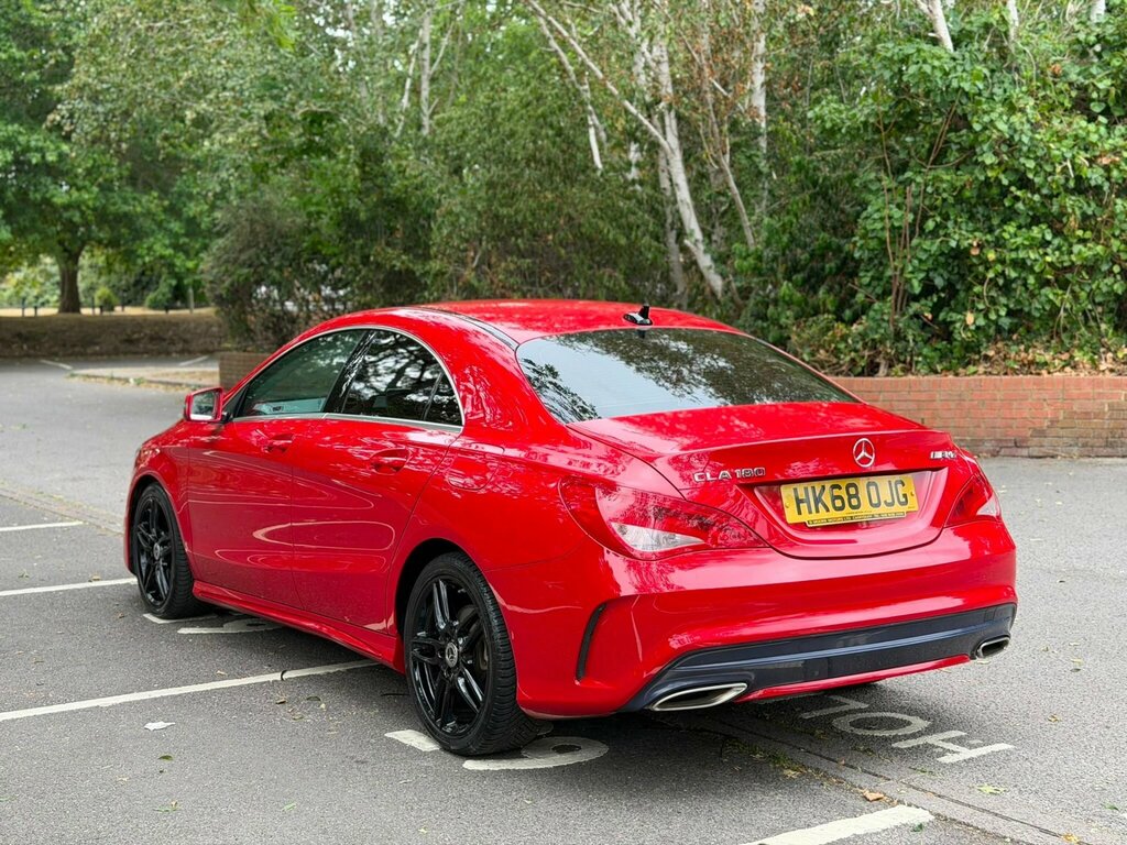 Mercedes-Benz CLA Class 1.6 Cla180 Amg Line Edition Coupe Euro 6 Ss Red #5