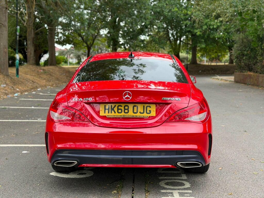 Mercedes-Benz CLA Class 1.6 Cla180 Amg Line Edition Coupe Euro 6 Ss Red #4