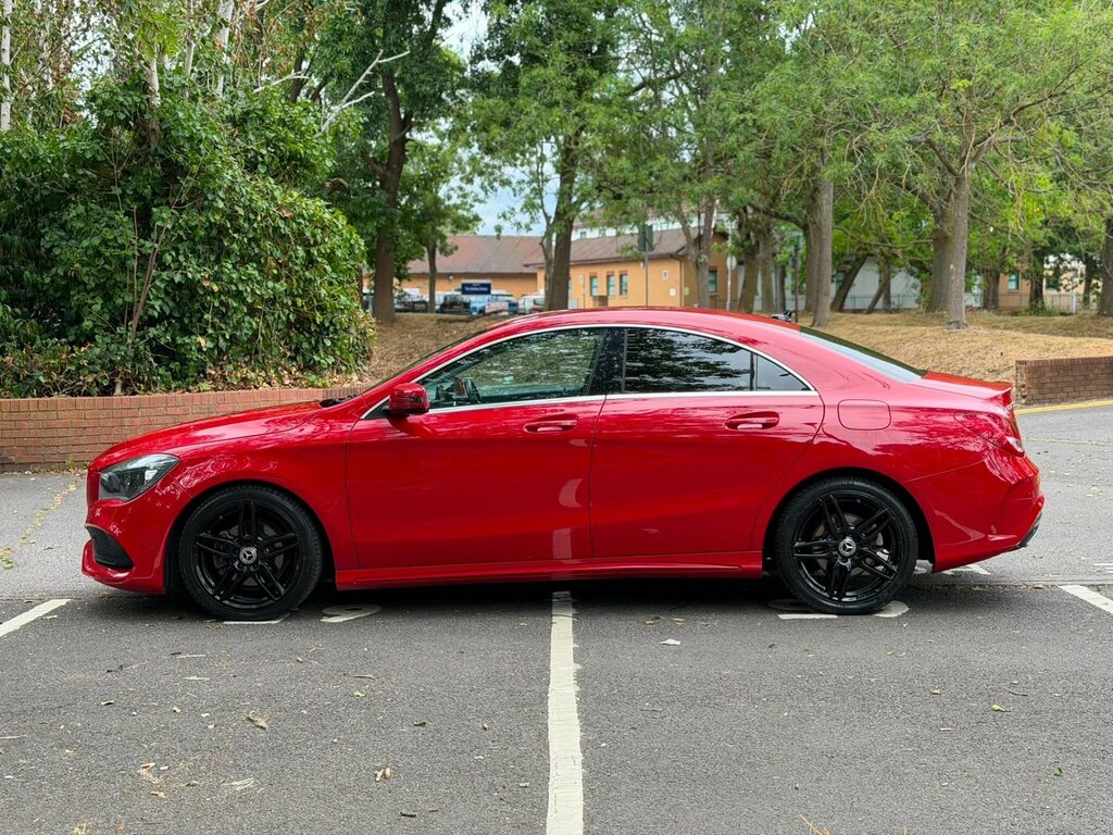 Mercedes-Benz CLA Class 1.6 Cla180 Amg Line Edition Coupe Euro 6 Ss Red #6