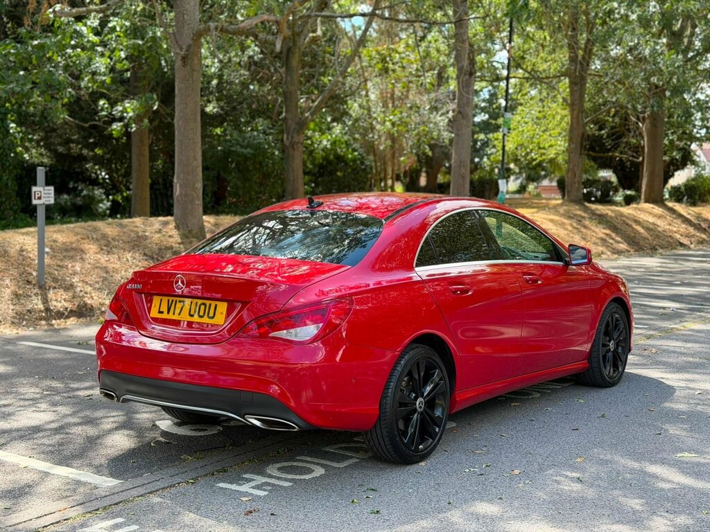 Mercedes-Benz CLA Class 1.6 Cla180 Sport Coupe 7G-dct Euro 6 Ss Red #4