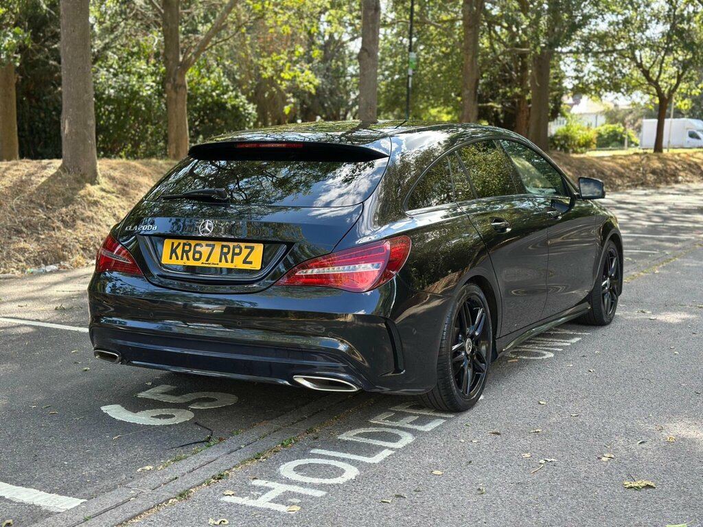Mercedes-Benz CLA Class 2.1 Cla200d Amg Line Shooting Brake Euro 6 Ss 5 Black #4