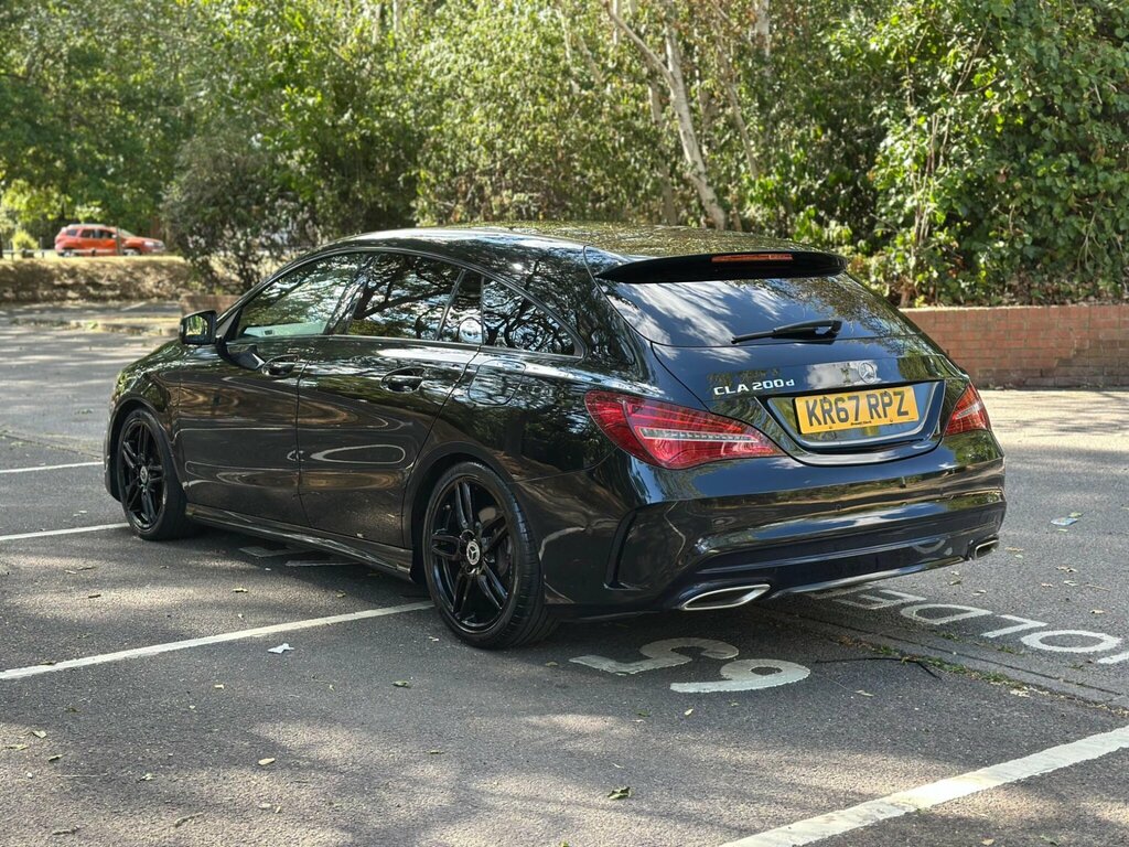 Mercedes-Benz CLA Class 2.1 Cla200d Amg Line Shooting Brake Euro 6 Ss 5 Black #6