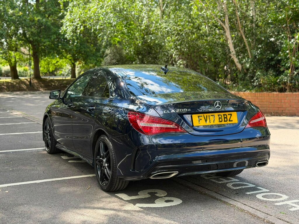 Mercedes-Benz CLA Class 2.1 Cla200d Amg Line Coupe Euro 6 Ss Blue #6