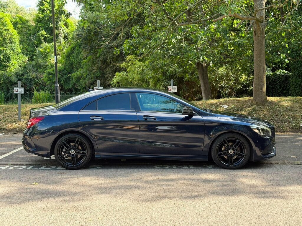Mercedes-Benz CLA Class 2.1 Cla200d Amg Line Coupe Euro 6 Ss Blue #3