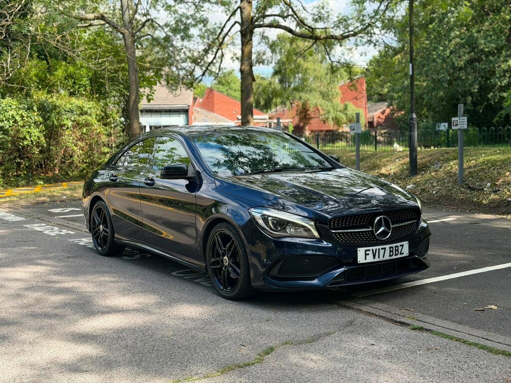 Mercedes-Benz CLA Class 2.1 Cla200d Amg Line Coupe Euro 6 Ss Blue
